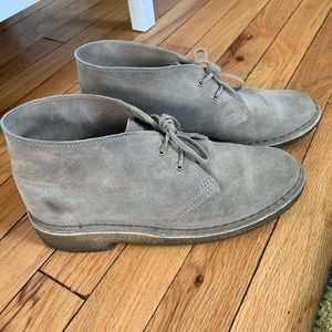 Clarks Taupe Distressed Original Desert Boots 8.5